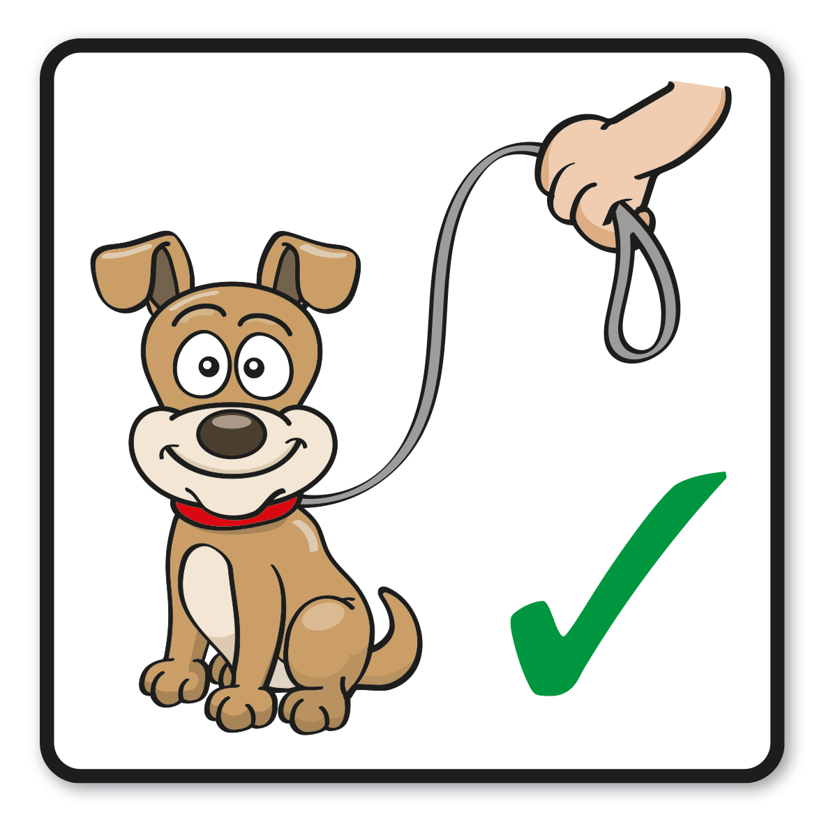 SP-01-P12 – Hunde bitte anleinen