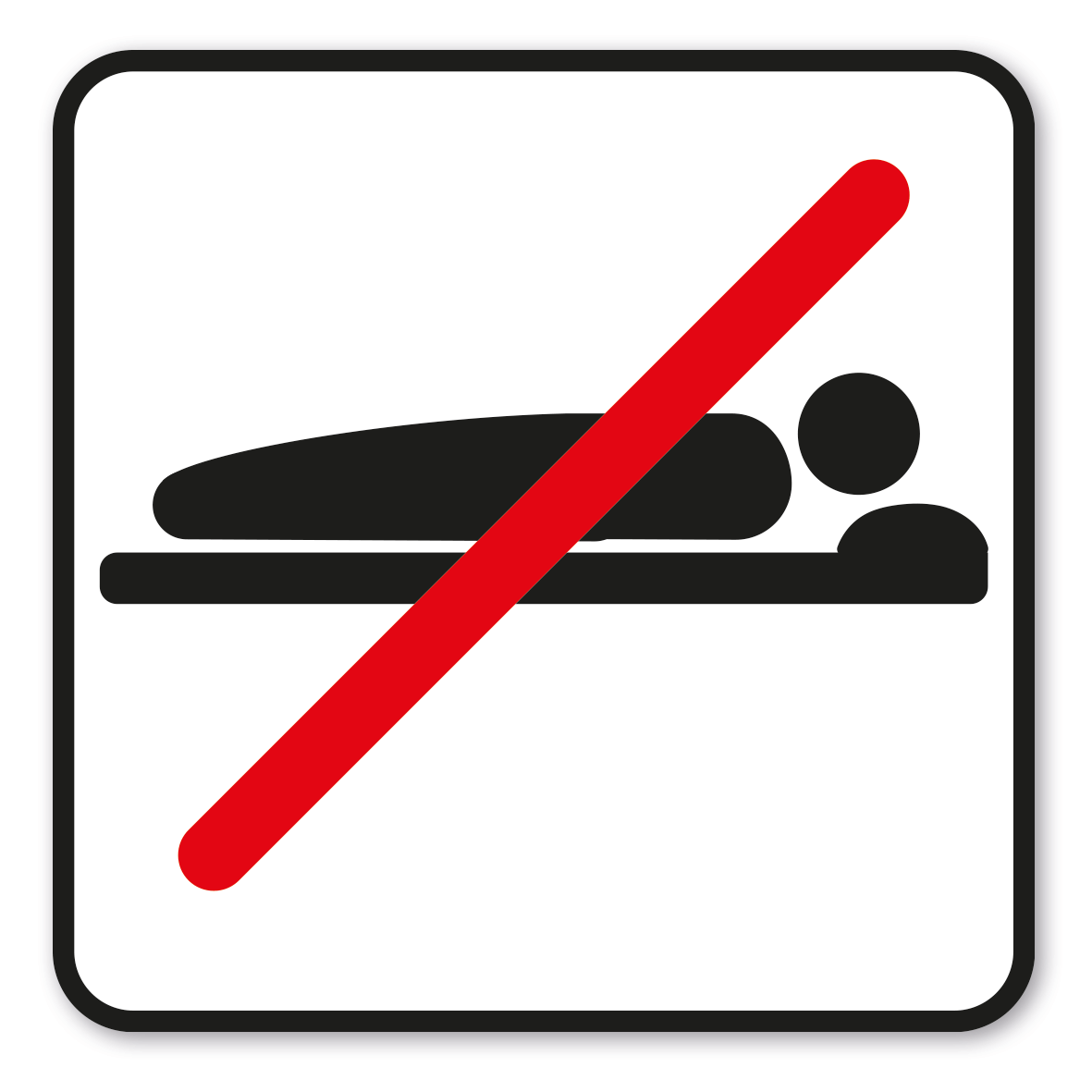 GF-P84 – Das Übernachten ist verboten