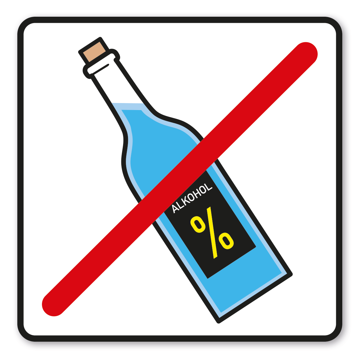 SP-01-P07 – Alkoholkonsum verboten