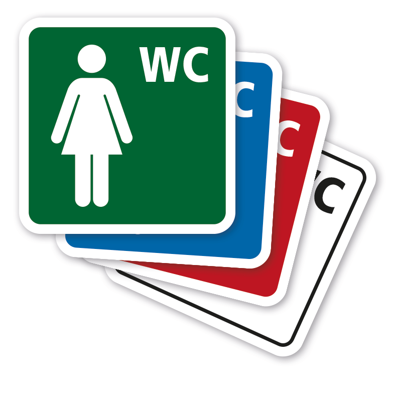 AdriLeo Türschild - WC Toilettenschild - Pfeil Links- 15x20 oder 30x20 AdriLeo Türschild - WC Toilettenschild - Pfeil Links- 15x20 oder 30x20