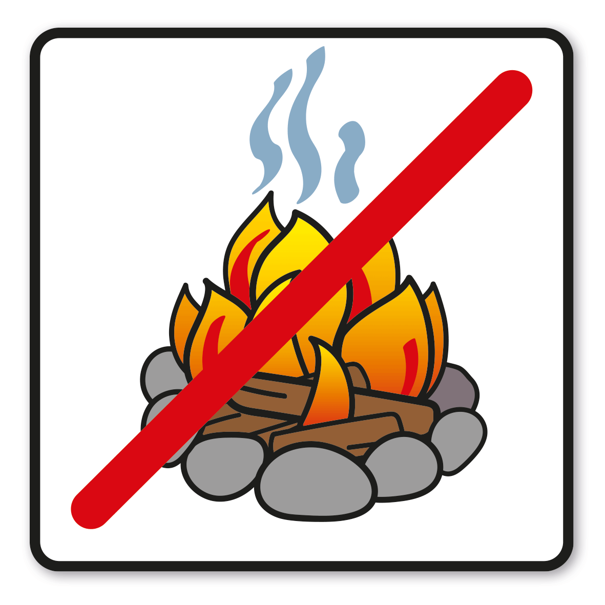 SP-01-P44 – Feuer entzünden verboten