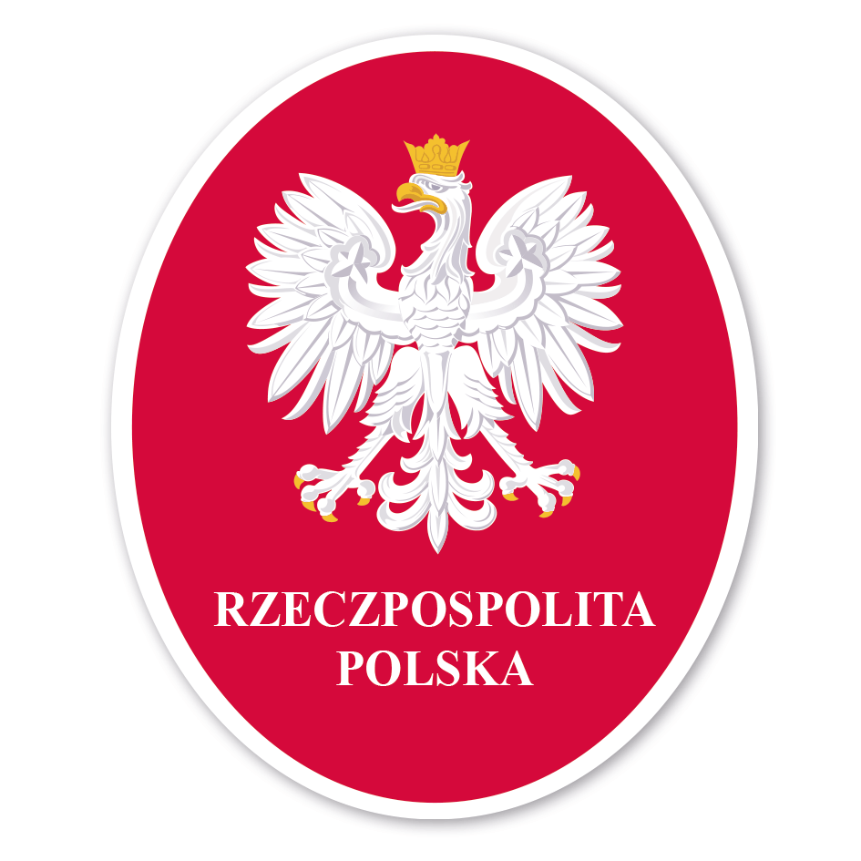 Grenzschild Rzeczpospolita Polska - Republik Polen