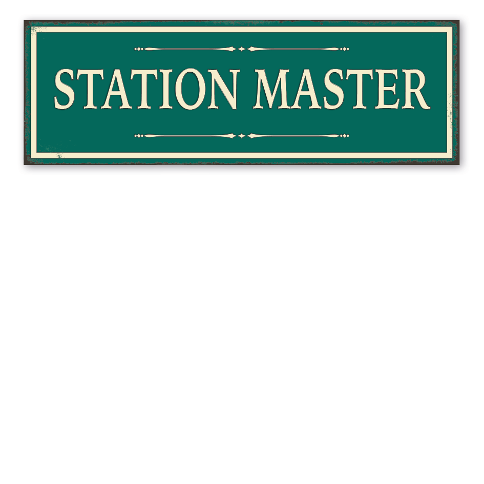 Retroschild Station Master