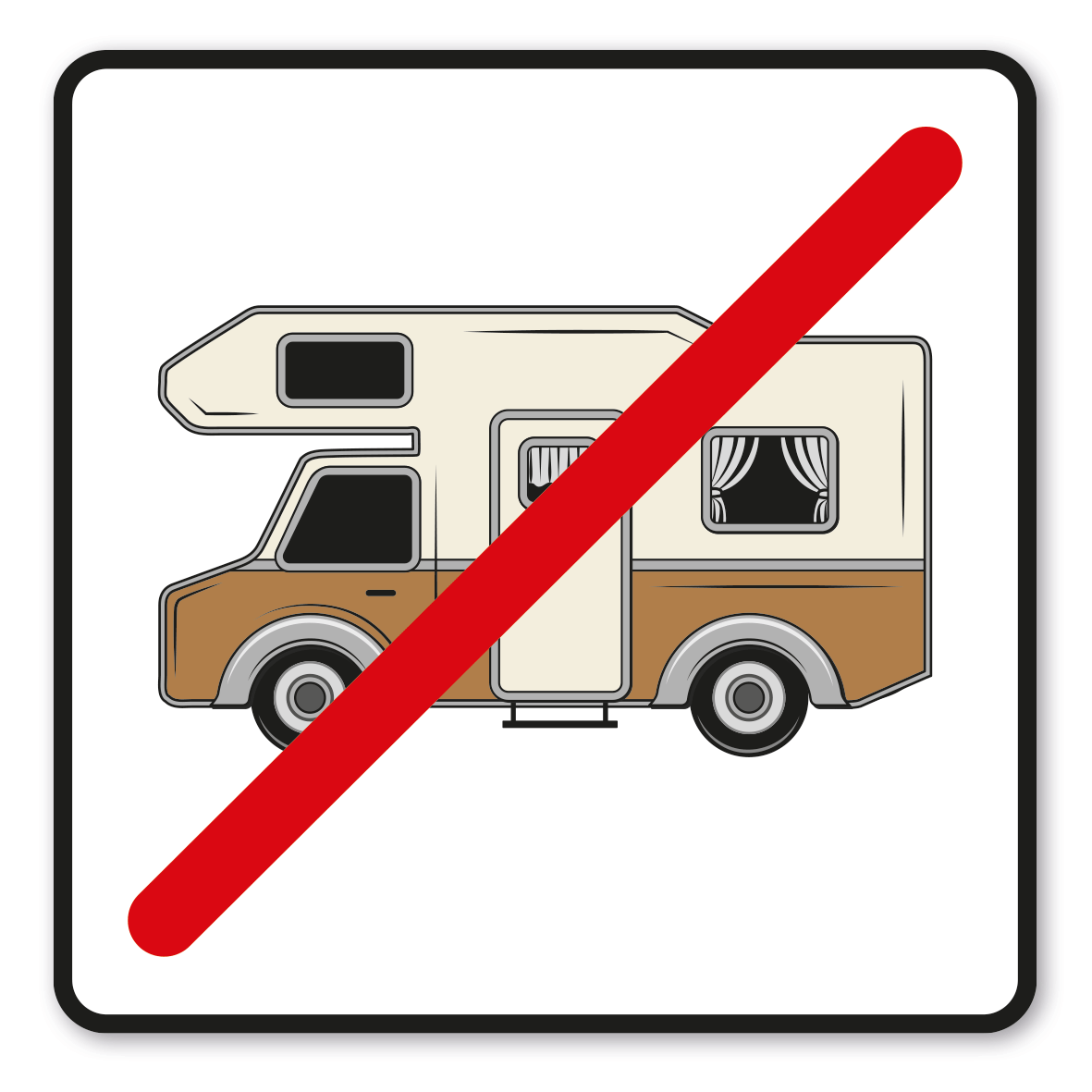 SP-01-P66 – Wohnmobile sind nicht gestattet