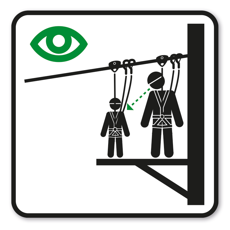 SP-02-P85 – Seilpark - Sicherheitsausrüstung bei Kindern überprüfen