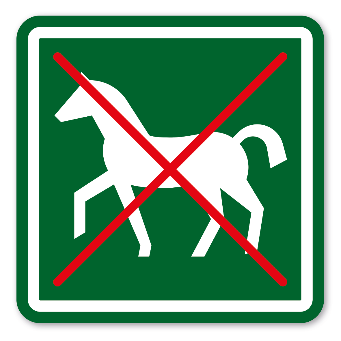 SP-03-P76 – Für Pferde verboten