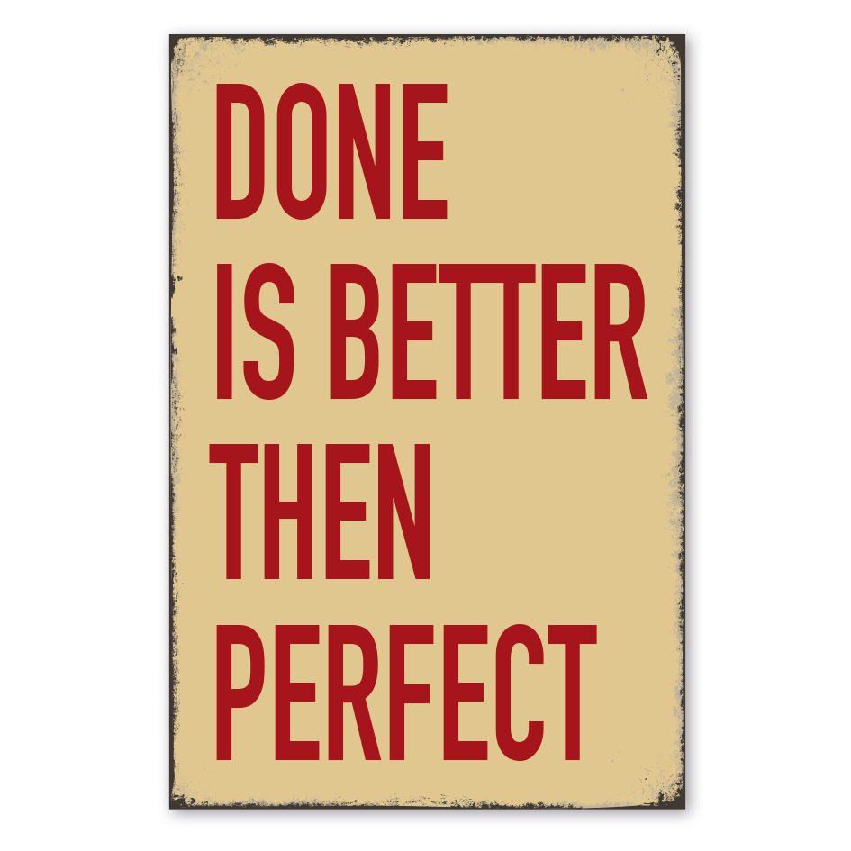 Retroschild Done is better then perfect