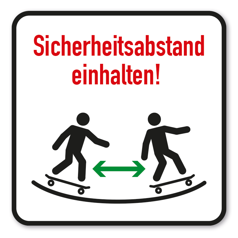 SP-02-P101 – Sicherheitsabstand einhalten