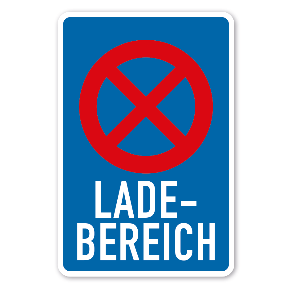 Verkehrsschild Ladebereich – VZ-230