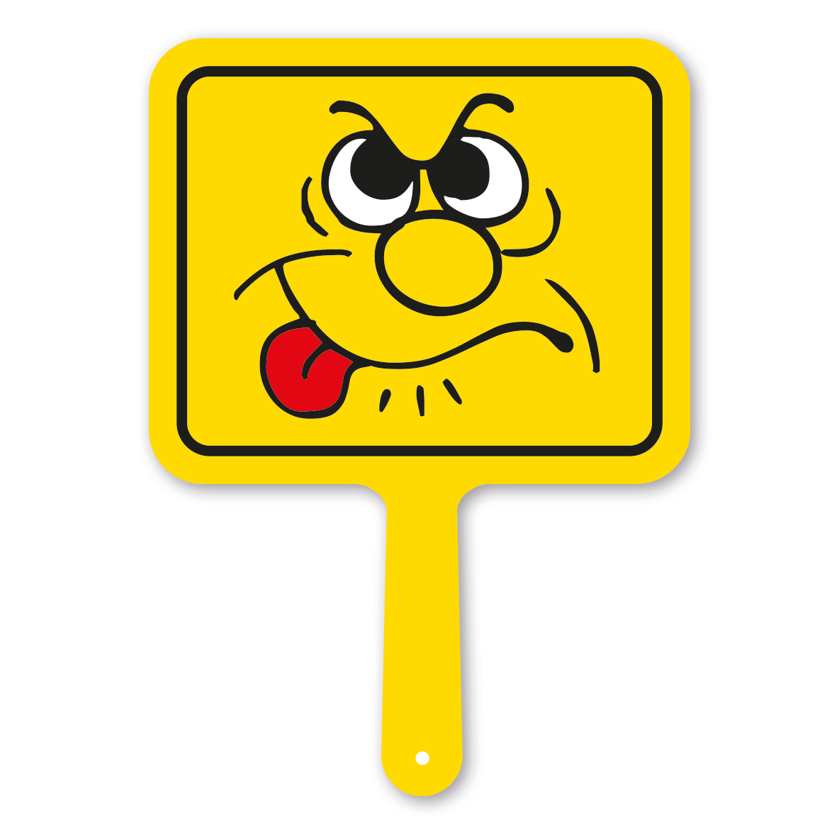 Originelles Formschild – Gehässig – Motivschild