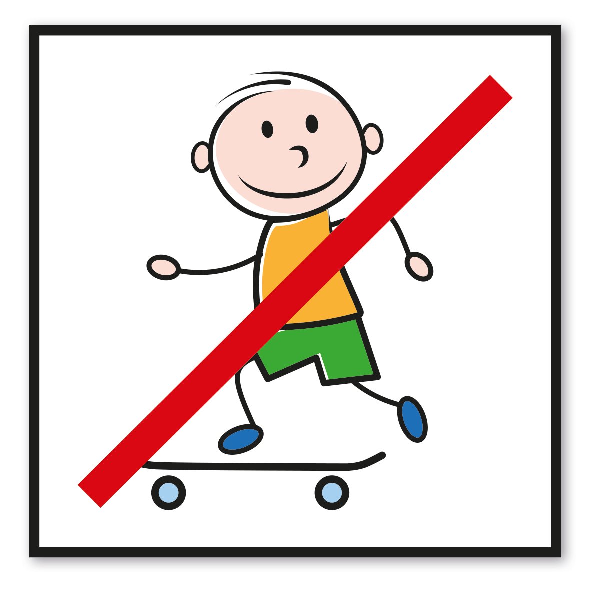 SP-04-P29 – Skateboardfahren verboten