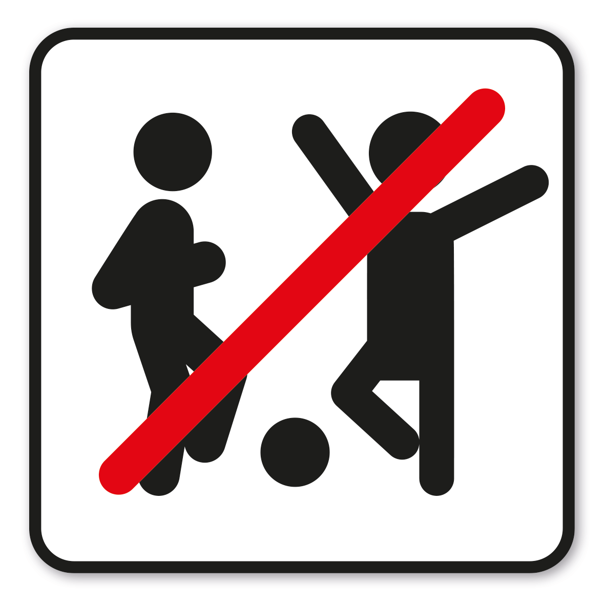 GF-P75 – Spielen verboten