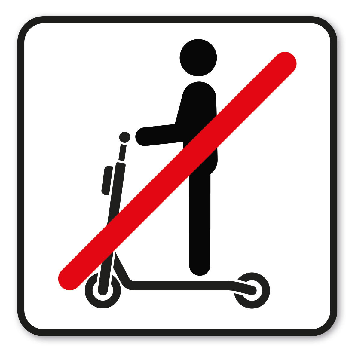 GF-P90 – Das Fahren mit E-Scootern ist verboten