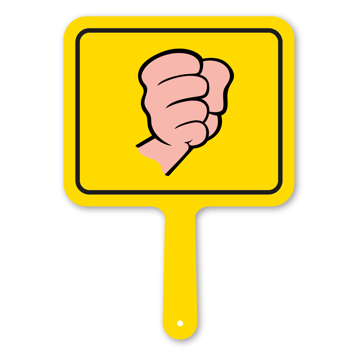 Originelles Formschild – Faust – Motivschild