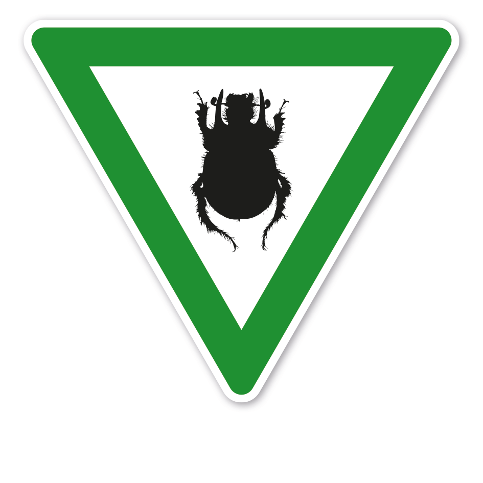 Verkehrsschild Tier- und Naturschutz - Stierkäfer – VZ-PR-251