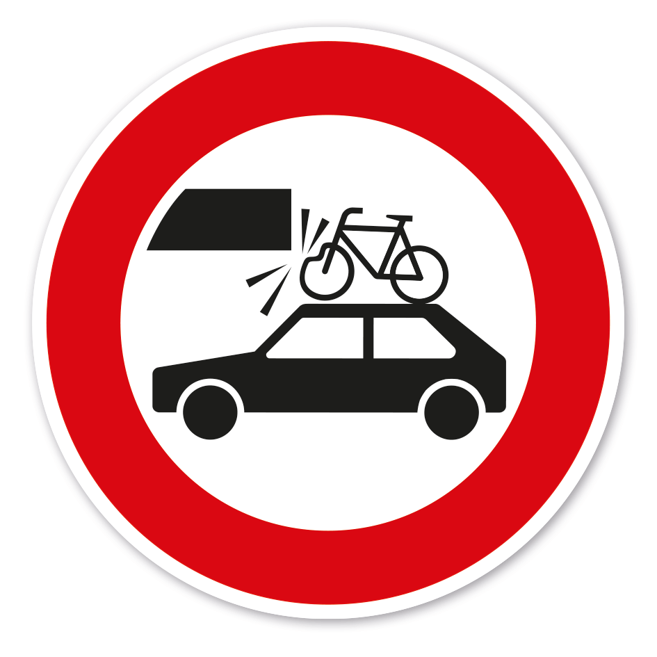 Original Verkehrsschild Nr. 250 – Verbot Für Fahrzeuge Aller Art, 420mm, Nach StVO Von Dreifke