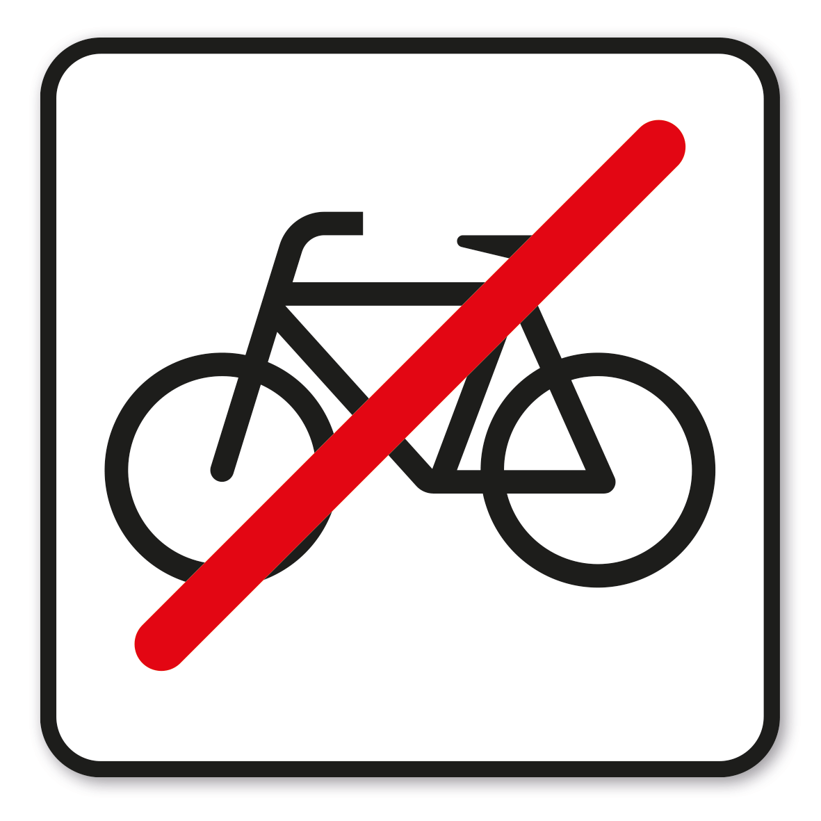 GF-P02 – Fahrradfahren verboten