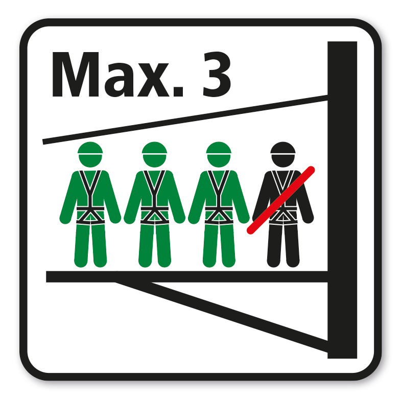 SP-02-P81 – Seilpark - Auf Podesten max. 3 Personen