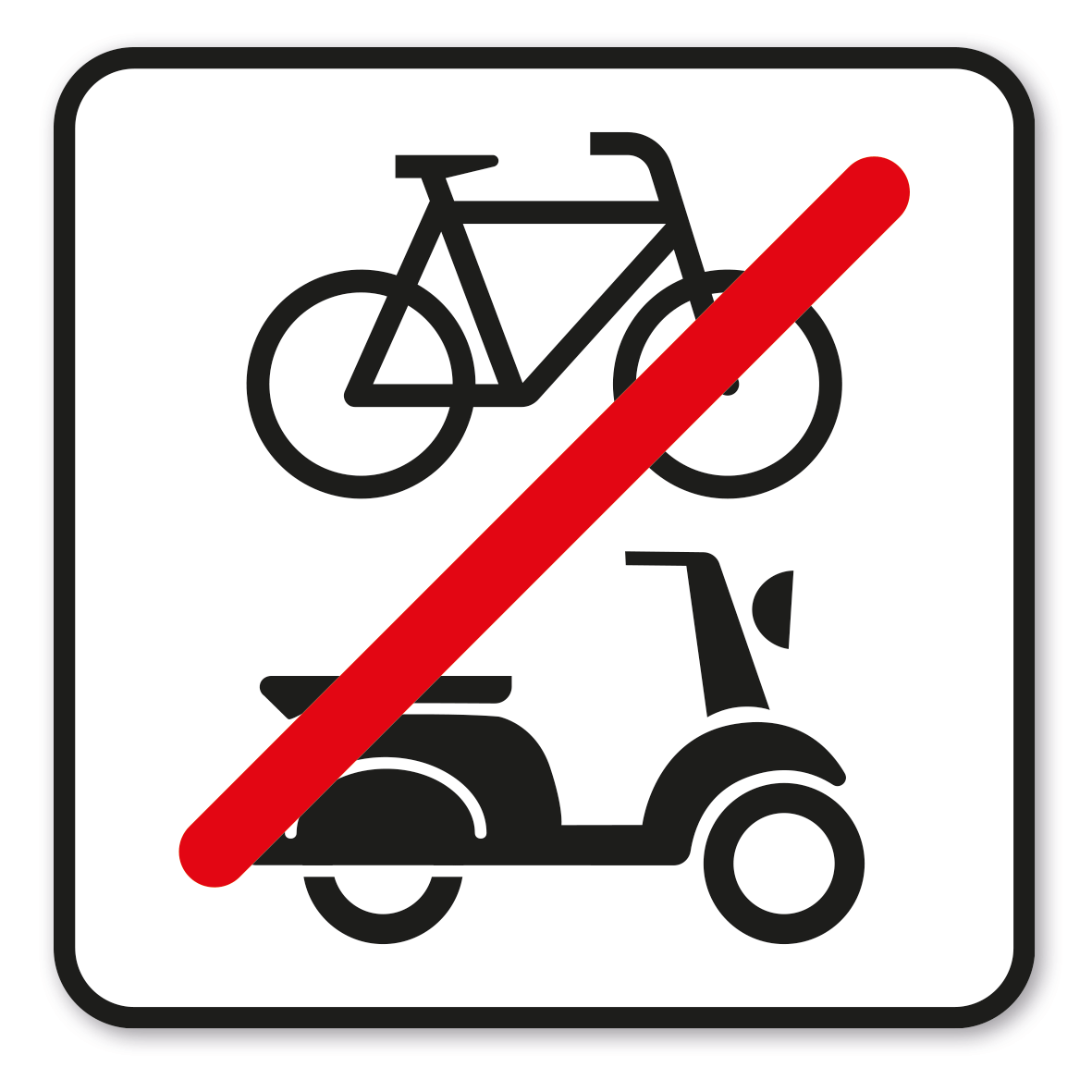 SP-02-P36 – Fahrverbot für Fahrräder und motorisierte Zweiräder
