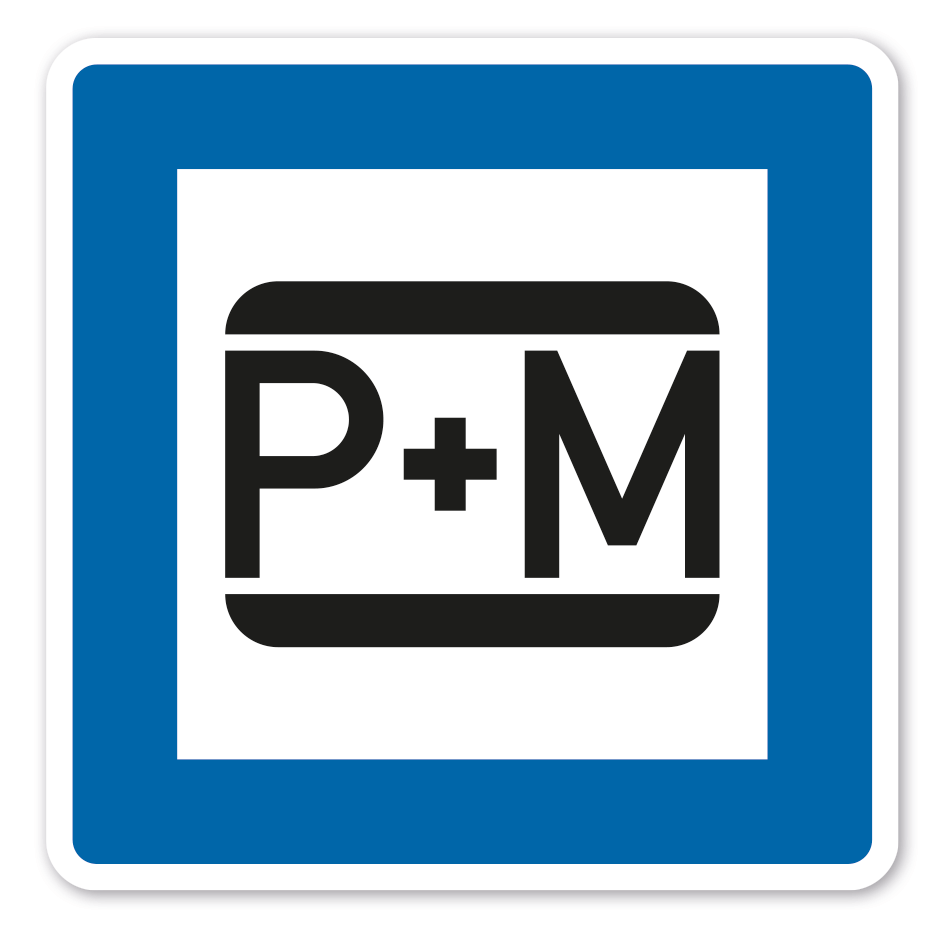 Verkehrsschild Parken und Mitfahren – VZ-316-50