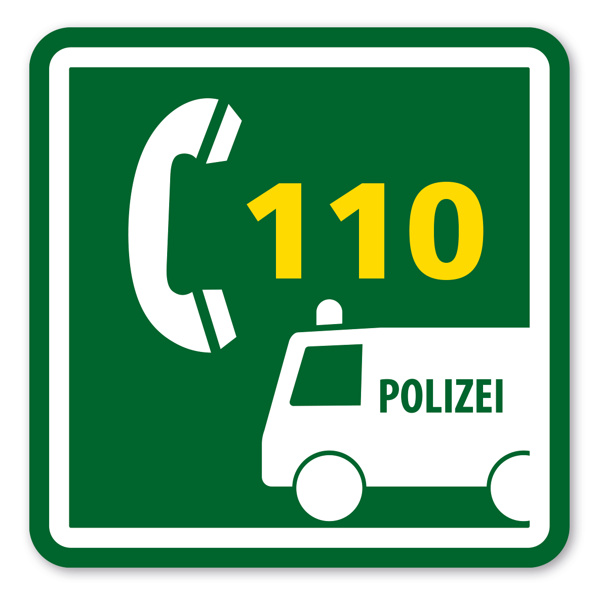 SP-03-P103 – Notruf bei Vorfällen Polizei 110