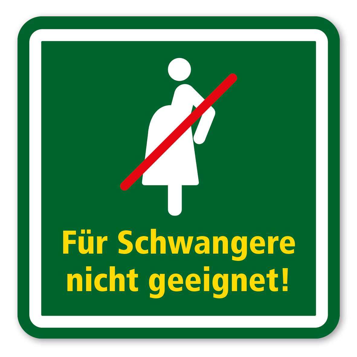 SP-03-P101 – Für Schwangere nicht geeignet