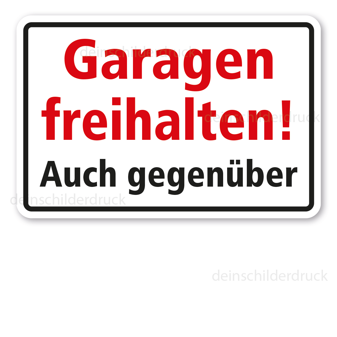 Parken verboten und Verkehrsschilder selbst online gestalten Parken verboten und Verkehrsschilder selbst online gestalten
