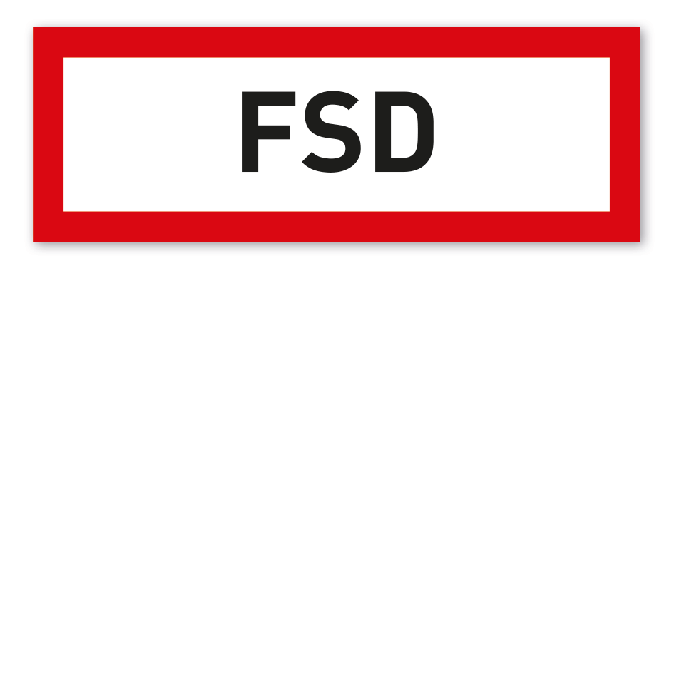 Brandschutzschild FSD - Feuerwehrschlüsseldepot