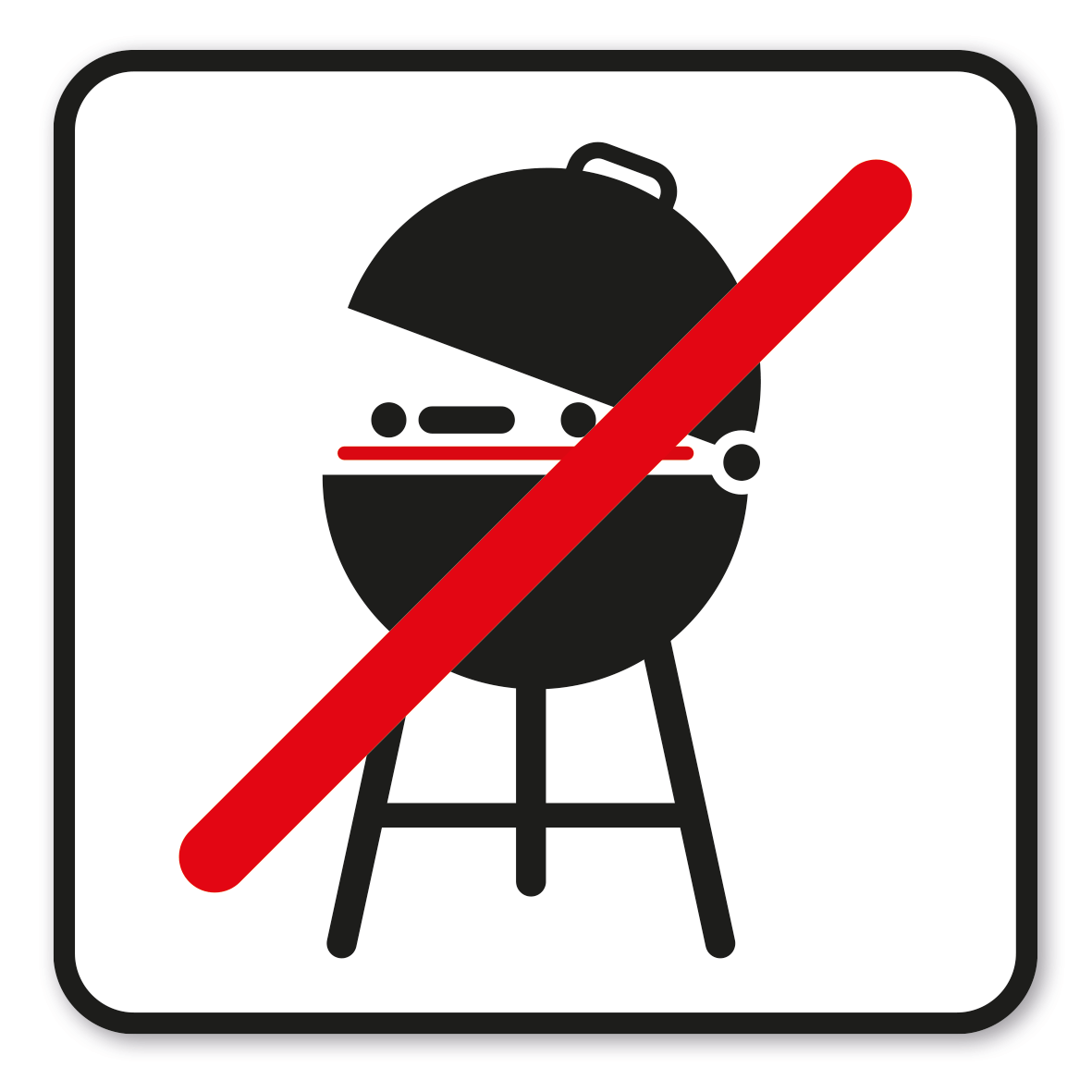 GF-P19 – Das Grillen ist auf diesem Gelände verboten