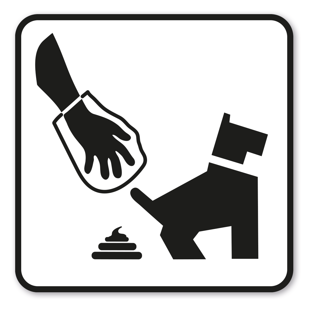 GF-P12 – Hundekot ist sofort zu entfernen