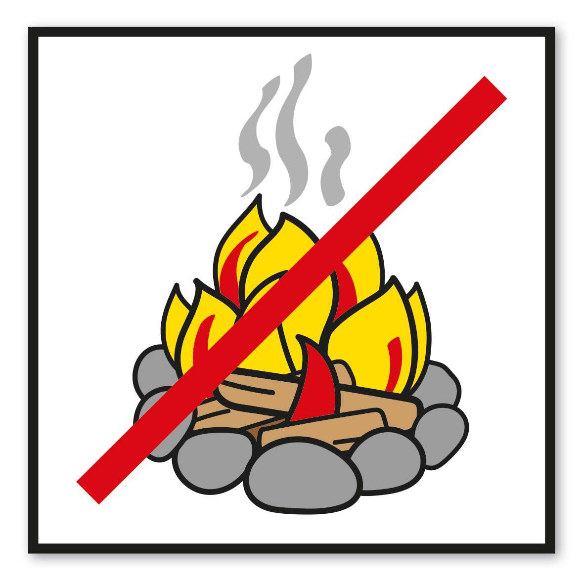 SP-04-P34 – Feuer entzünden verboten