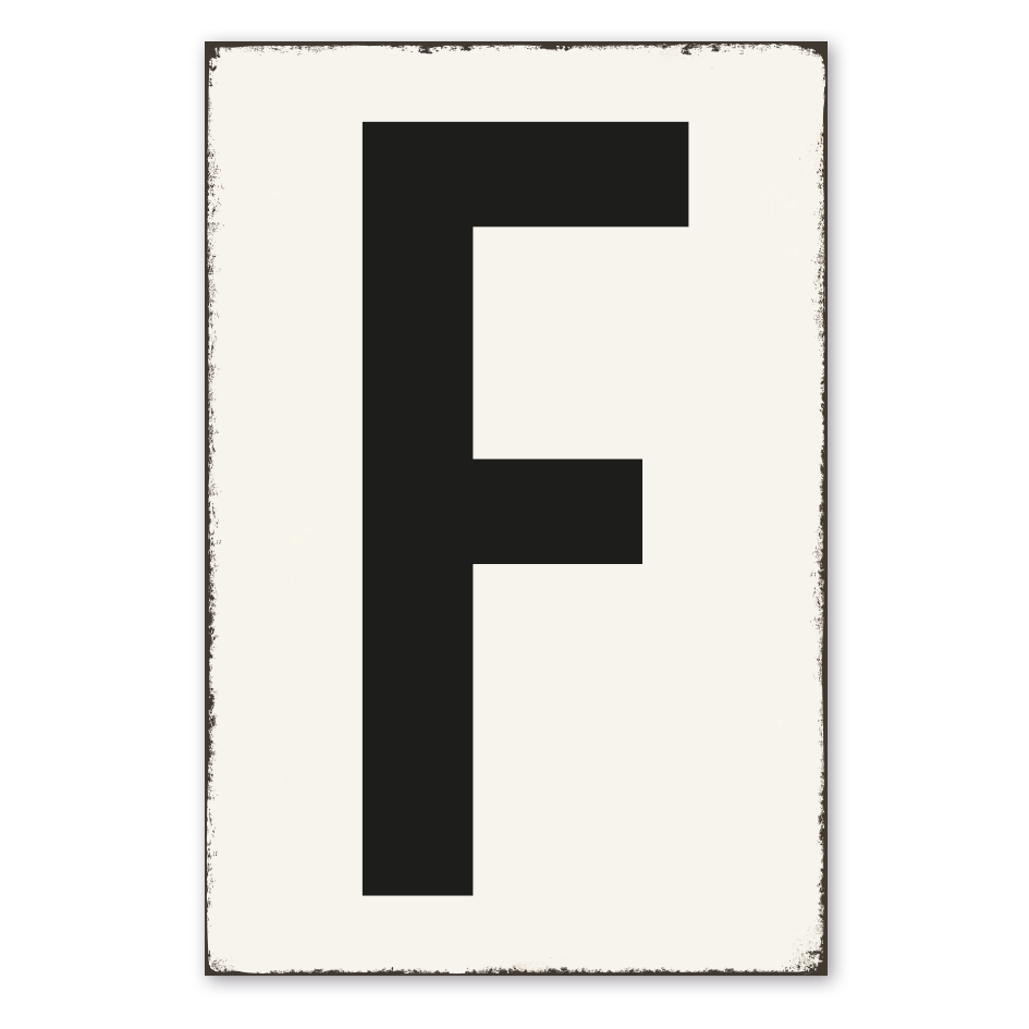 Retro Schild Fernsprecher