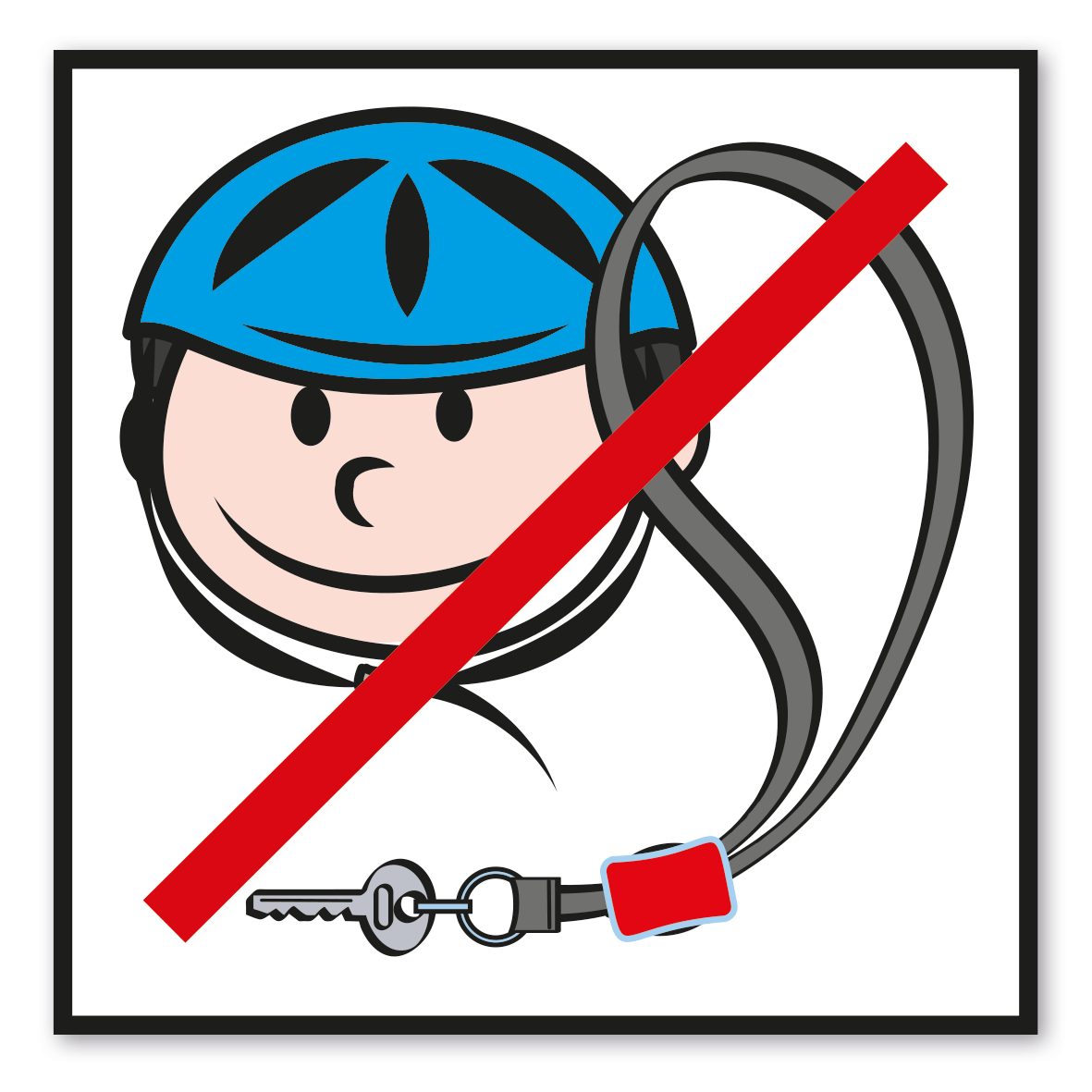 SP-04-P01 – Helm und Schlüsselband vor dem Spielen abnehmen