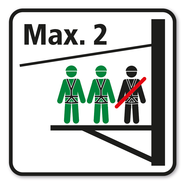 SP-02-P82 – Seilpark - Auf Podesten max. 2 Personen