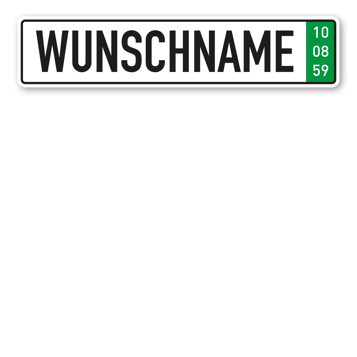 Variante grün / weiß