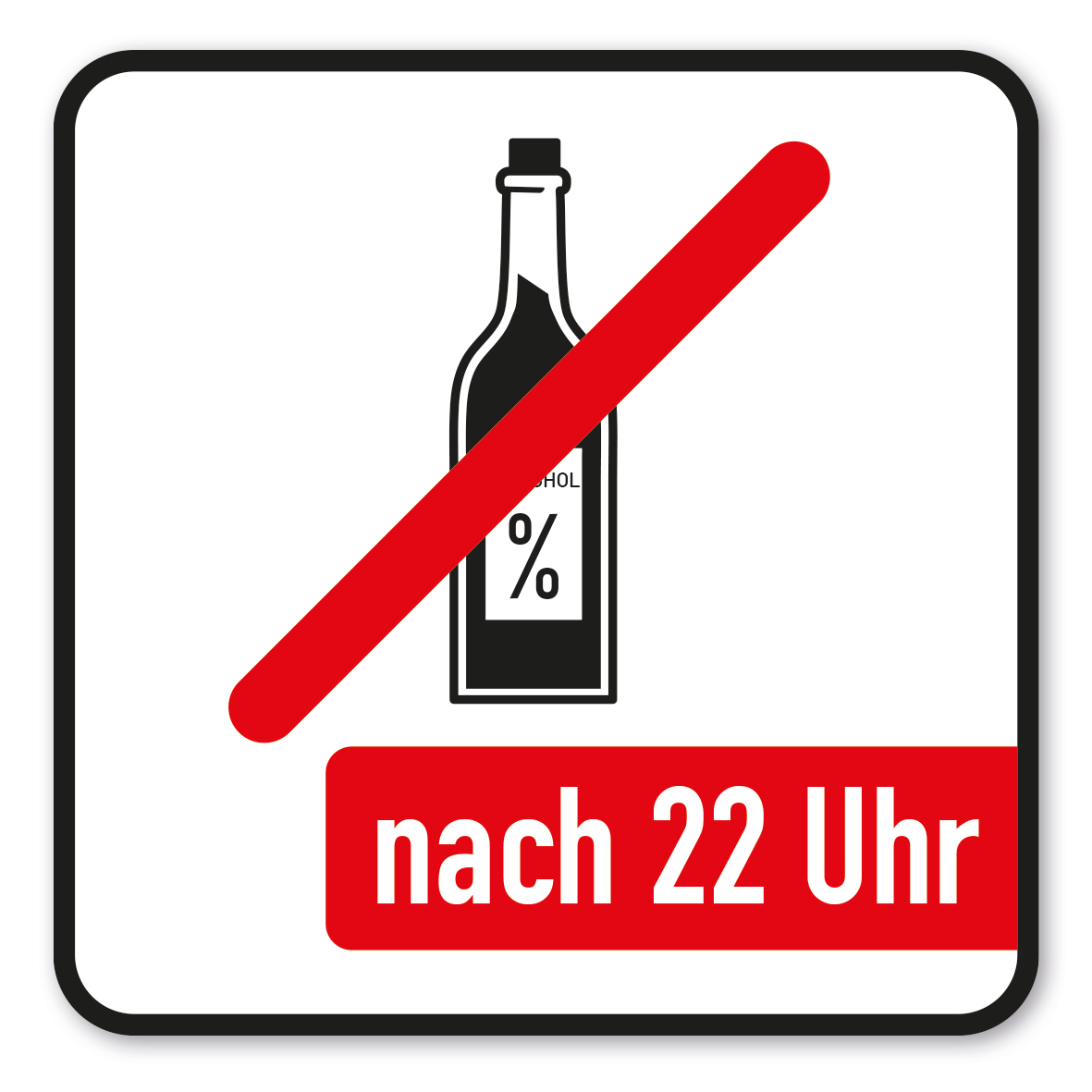 GF-P79 – Kein Konsum von Alkohol nach 22.00 Uhr