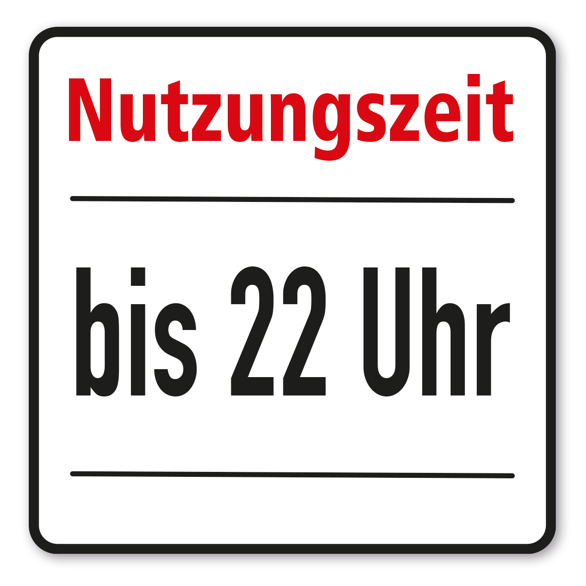 SP-01-P45 – Nutzungszeit bis 22.00 Uhr
