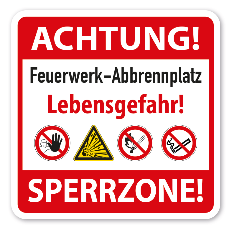 Feuerwerk Abbrennplatz 1 - Klein-Preding