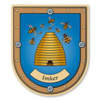 Maibaumschild / Zunftwappen Gärtner mit Zunftnamen oder Ihrem
