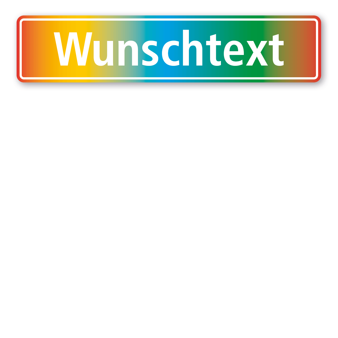 LKW-IND-01-F-Ihr-Wunschtext-Regenbogen-Schrift-normal