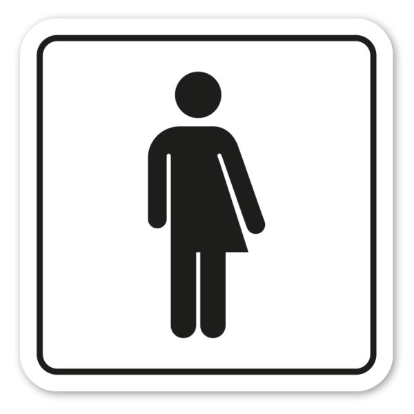 Toilettenschild - mit Symbol Divers - Unisex