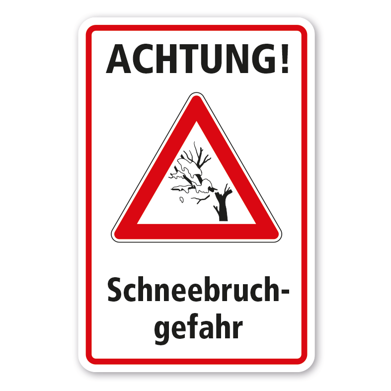 Hinweisschild Achtung Wildschutzgebiet - Betreten verboten - Hirsch - Kombi