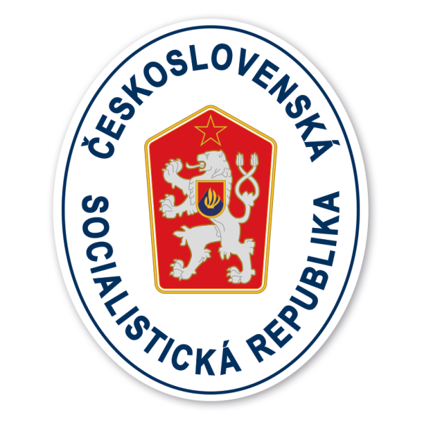Grenzschild Československá Socialistická Republika - CSSR - Tschechoslowakische Sozialistische Republik