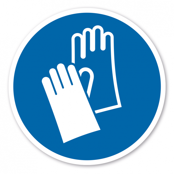 Gebotszeichen Handschutz benutzen – ISO 7010 - M009