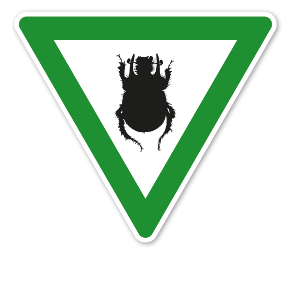 Verkehrsschild Tier- und Naturschutz - Stierkäfer – VZ-PR-251