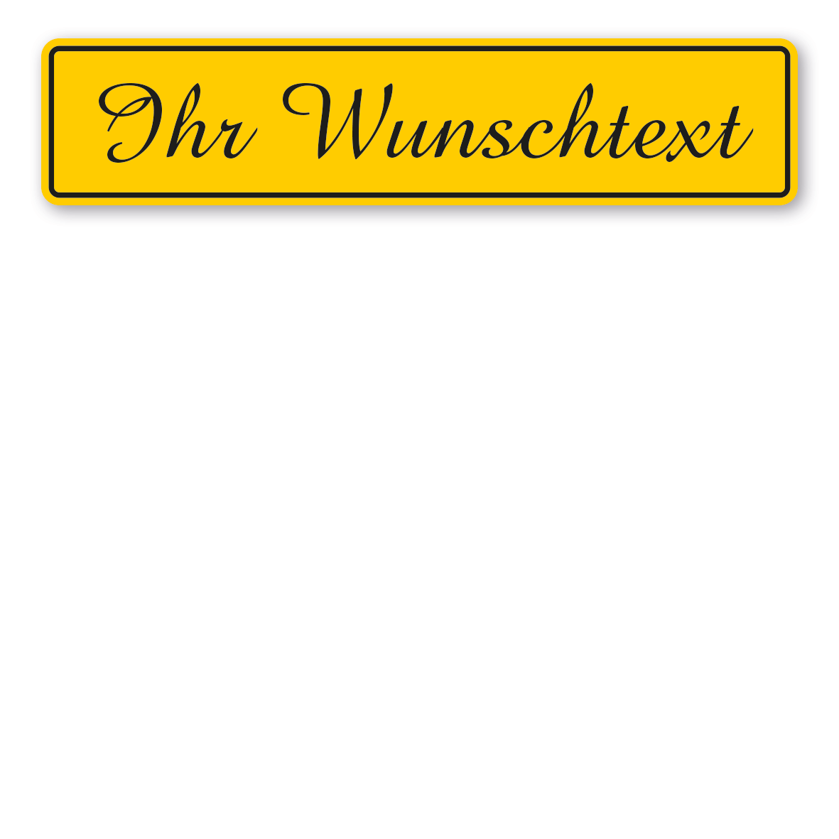 LKW-IND-01-C-Ihr-Wunschtext-gelb-Schrift-Schreibschrift