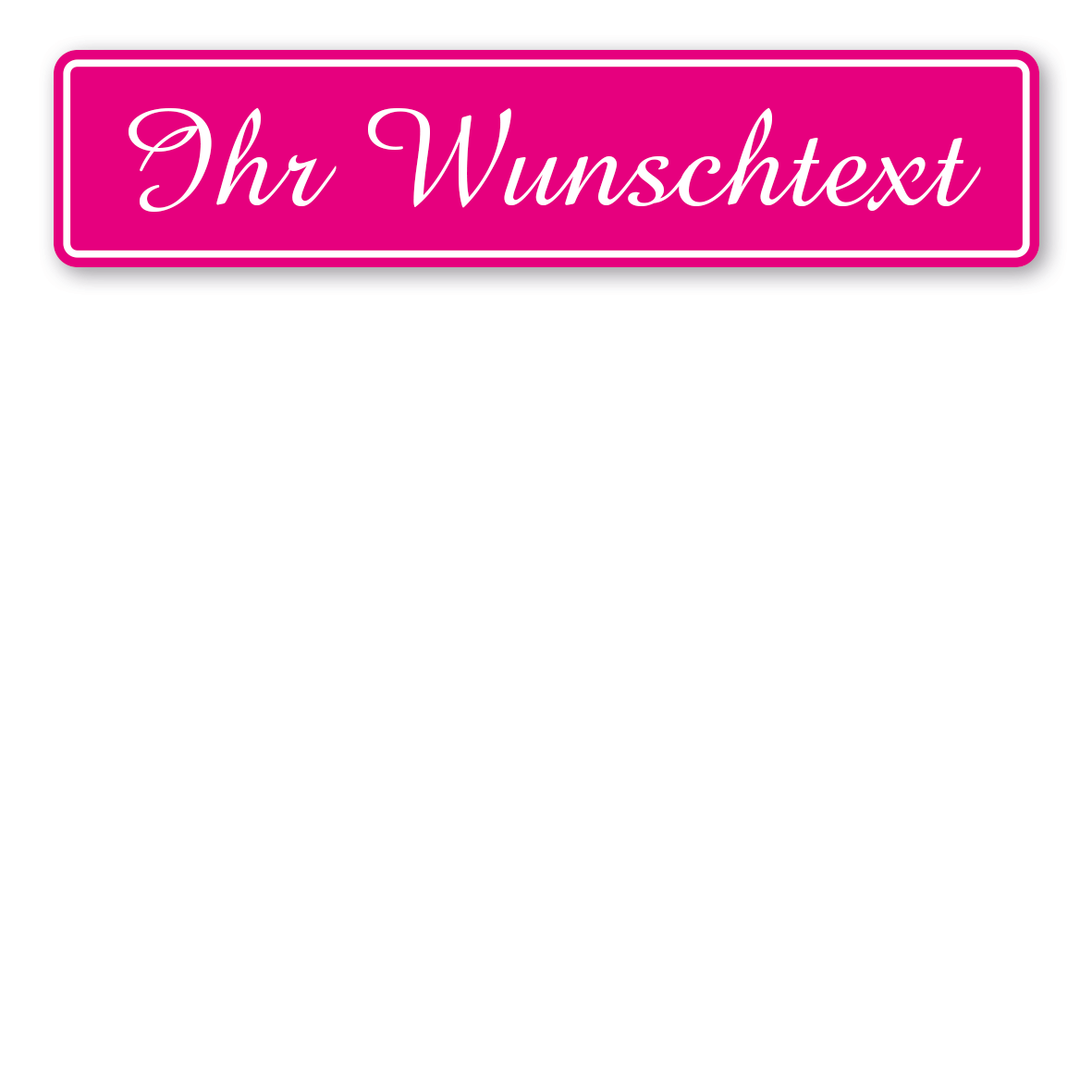 LKW-IND-01-E-Ihr-Wunschtext-pink-Schrift-Schreibschrift