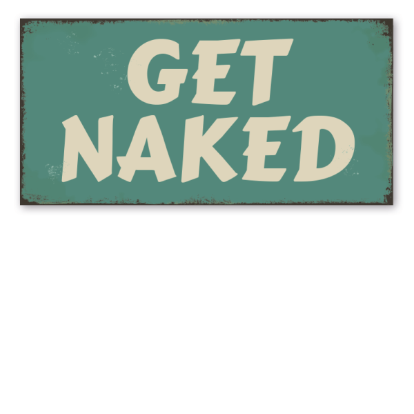 Retroschild Get naked