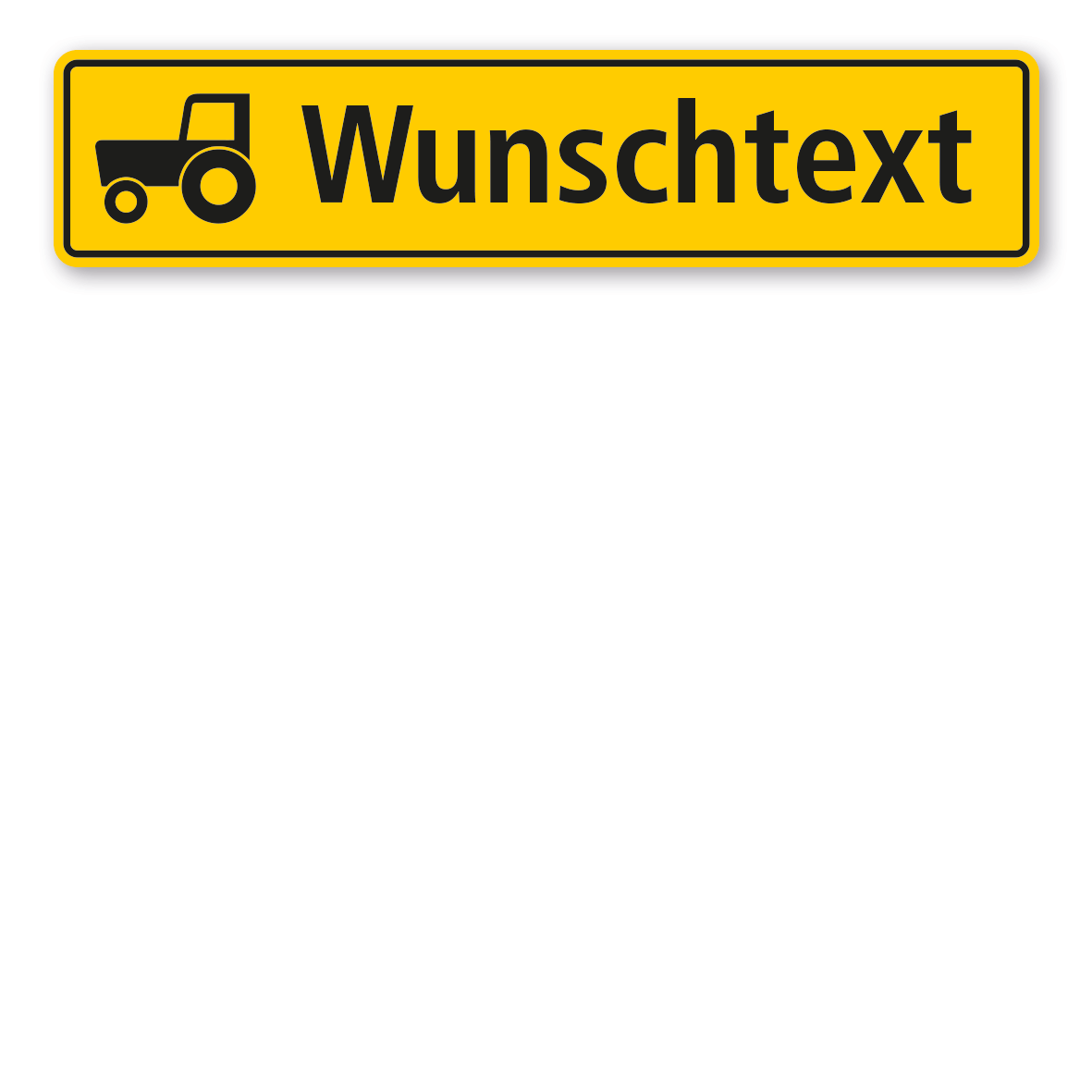 LKW-IND-03-Ihr-Wunschname-gelb-Traktor-Schrift-normal