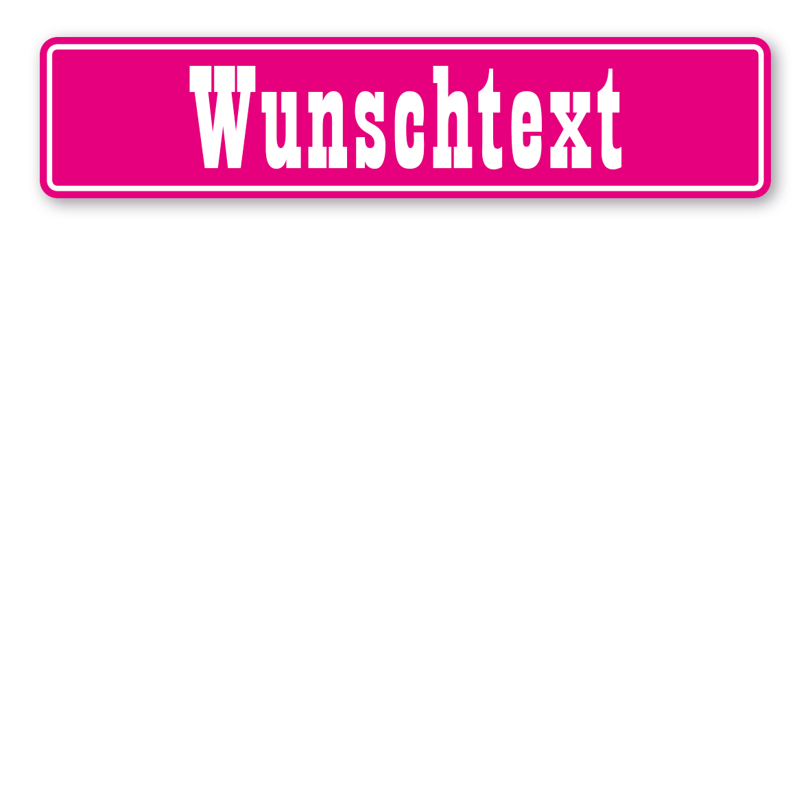 LKW-IND-01-E-Ihr-Wunschtext-pink-Schrift-Western